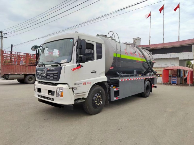 東風天錦    清洗吸汙車